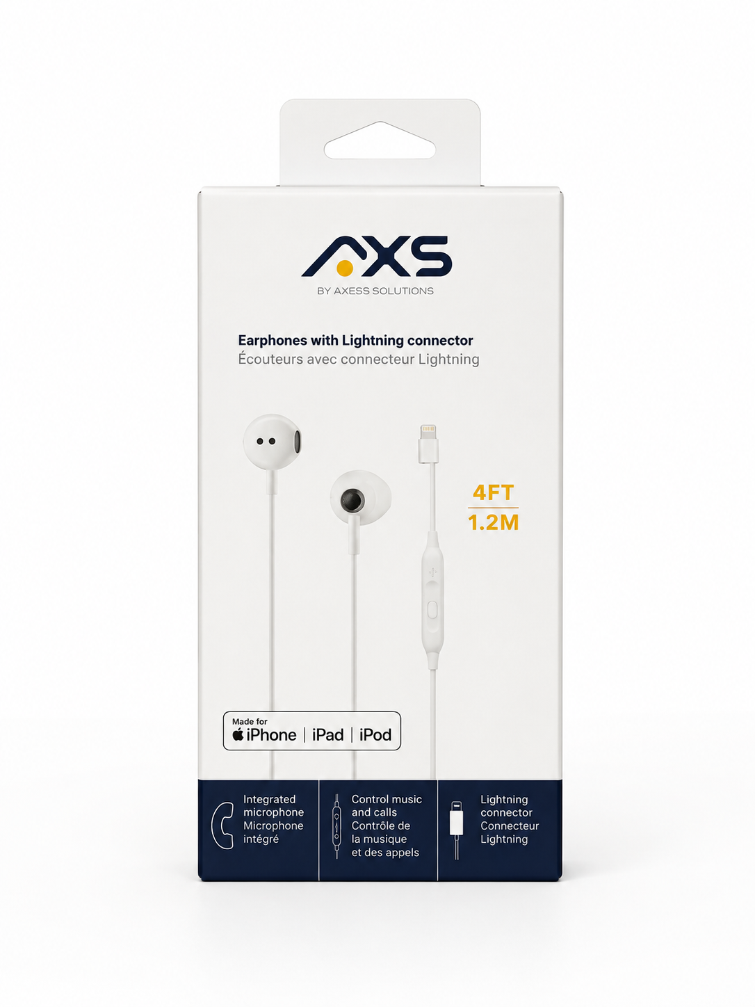AXS - Écouteur avec connecteur Lightning