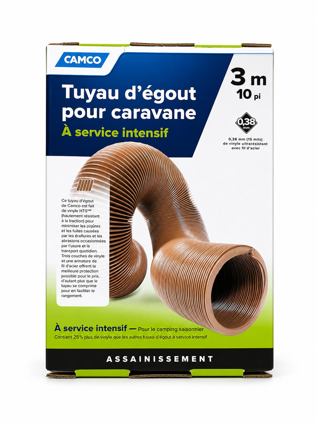 Tuyau d'égout pour caravane CAMCO