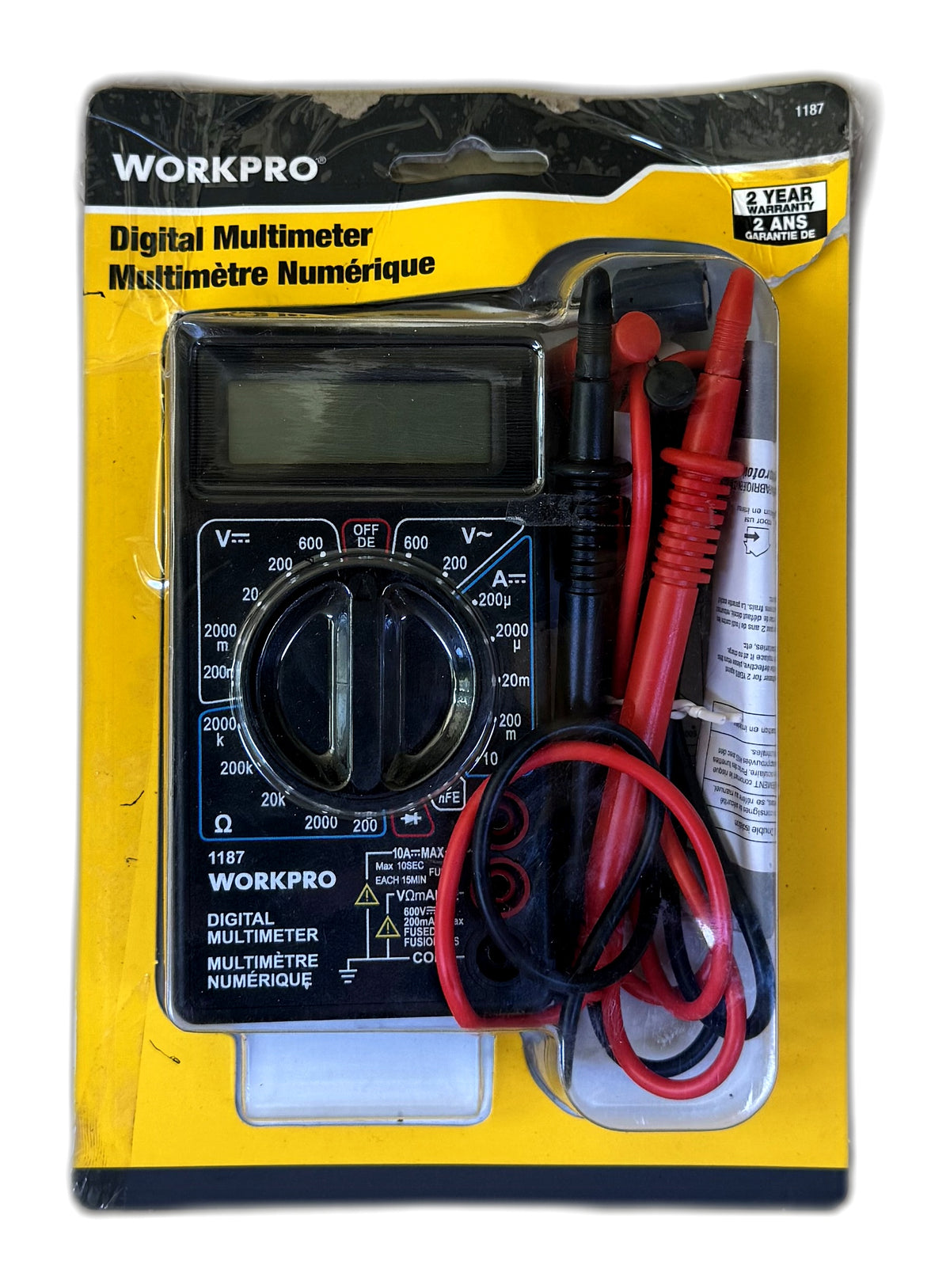 Multimètre WORKPRO